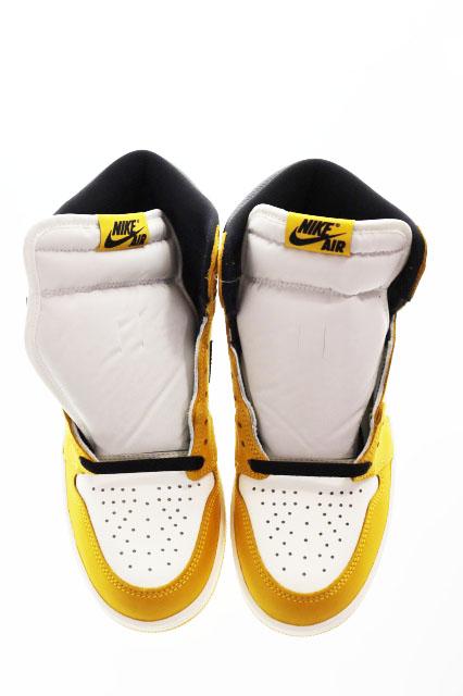 【中古】ナイキ NIKE AIR JORDAN 1 HIGH 26.5cm DZ5485-701AJ1 ジョーダン 1 ハイ イエロー 黄色 ▲■260222 メンズ_1