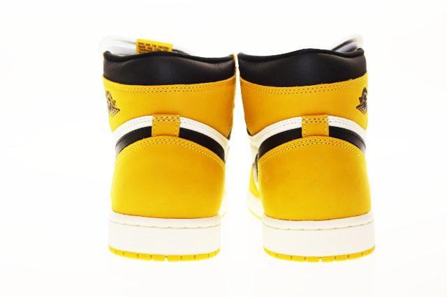 【中古】ナイキ NIKE AIR JORDAN 1 HIGH 26.5cm DZ5485-701AJ1 ジョーダン 1 ハイ イエロー 黄色 ▲■260222 メンズ_4