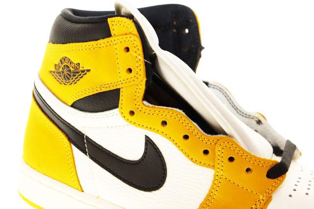 【中古】ナイキ NIKE AIR JORDAN 1 HIGH 26.5cm DZ5485-701AJ1 ジョーダン 1 ハイ イエロー 黄色 ▲■260222 メンズ_6