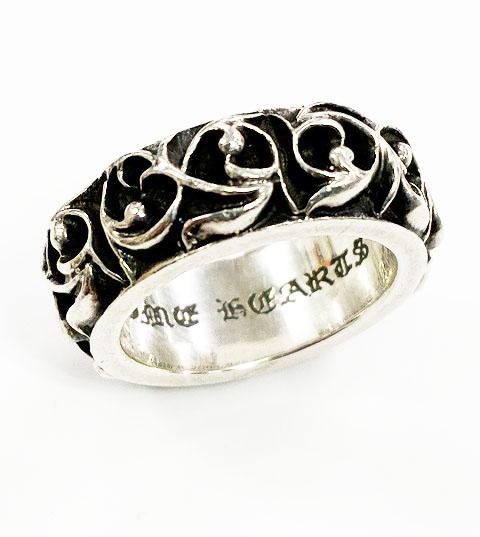 【中古】クロムハーツ CHROME HEARTS ETRNITY VINE BAND 10.5号 エタニティ ヴァイン バンド リング ☆AA★ ▲ 260308