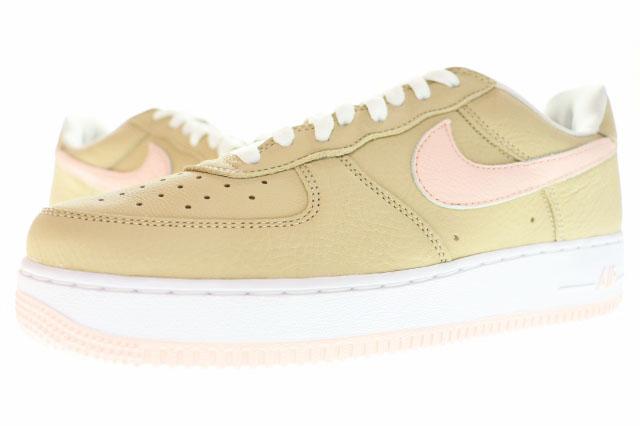 【中古】ナイキ NIKE AIR FORCE 1 LOW RETRO LINEN 27.5cm 845053-201 エア フォース 1 ロー レトロ リネン ▲■260224