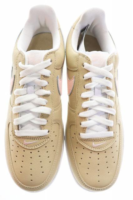 【中古】ナイキ NIKE AIR FORCE 1 LOW RETRO LINEN 27.5cm 845053-201 エア フォース 1 ロー レトロ リネン ▲■260224_1