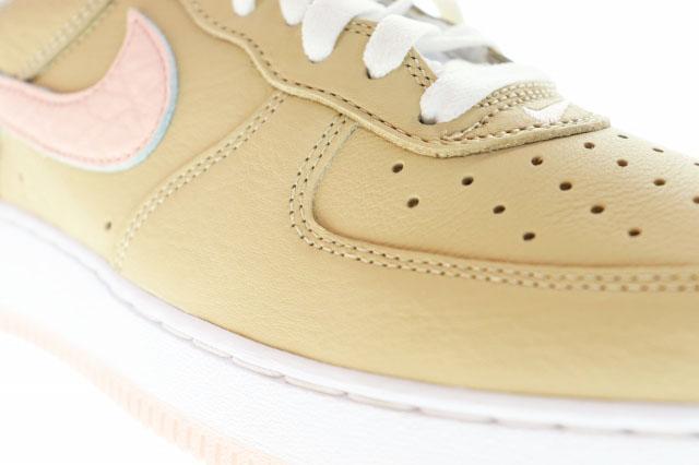 【中古】ナイキ NIKE AIR FORCE 1 LOW RETRO LINEN 27.5cm 845053-201 エア フォース 1 ロー レトロ リネン ▲■260224_6