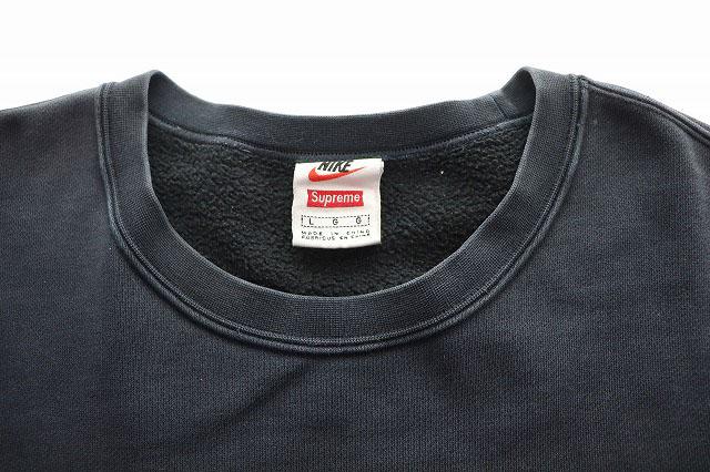 【中古】シュプリーム SUPREME × NIKE 20AW JEWEL CREWNECK BLACK L ジュエル クルーネック スウェット ☆AA★260406_5