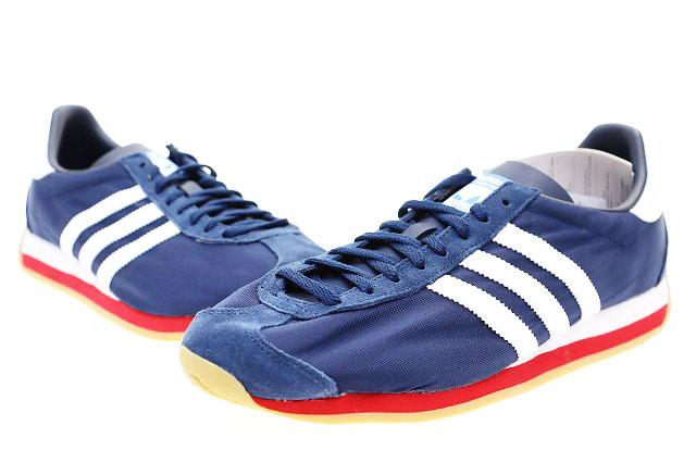 【中古】アディダス adidas 2019 COUNTRY NAVY 29?p EE5744 カントリー ローカット ネイビー 紺 ●▲■260228 メンズ