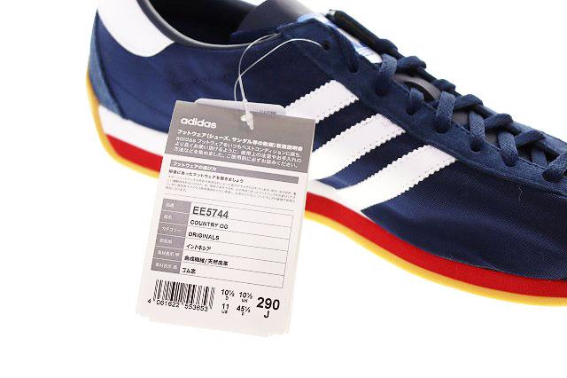 【中古】アディダス adidas 2019 COUNTRY NAVY 29?p EE5744 カントリー ローカット ネイビー 紺 ●▲■260228 メンズ_7