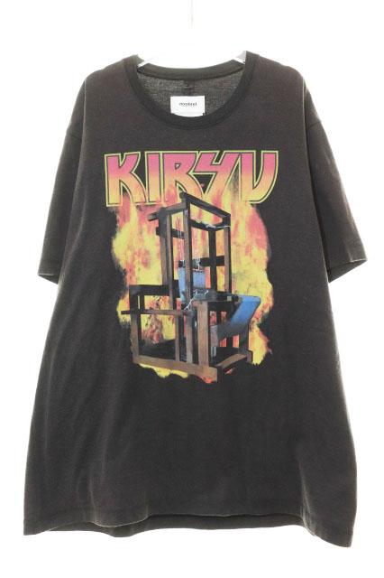 【中古】ダブレット doublet × STCOMPANY KIRYU L エスティー カンパニー カルタ Tシャツ 桐生 黒 260301 メンズ