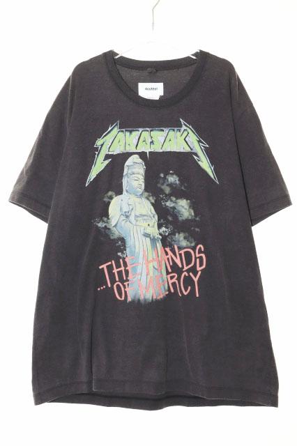 【中古】ダブレット doublet × ST COMPANY 23SS XL 群馬 カルタ Tシャツ 高崎 大観音 260301 メンズ
