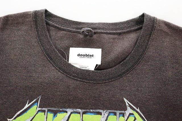 【中古】ダブレット doublet × ST COMPANY 23SS XL 群馬 カルタ Tシャツ 高崎 大観音 260301 メンズ_4