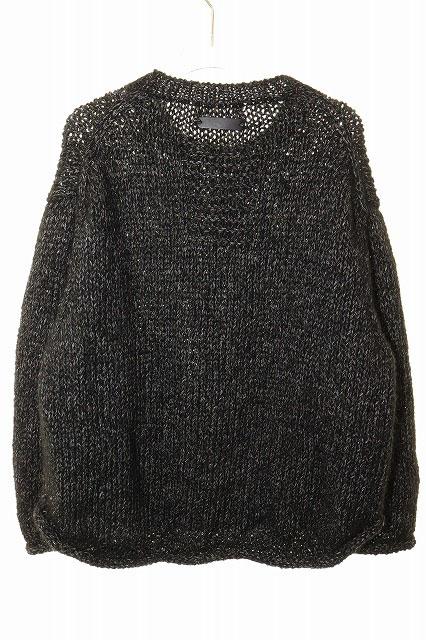 【中古】ウカ Uca ニット フリーサイズ セーター 長袖 ブラック 【ブランド古着ベクトル】●260308 レディース_1