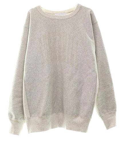 【中古】シュガーヒル SUGARHILL 23AW SIZE1 23AWCS02 カレッジ プリント スウェット グレー ●260308 メンズ