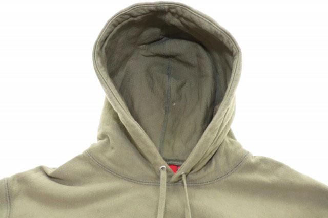 【中古】シュプリーム SUPREME 20AW CROSS BOX LOGO HOODED SWEATSHIRT OLIVE M クロス ボックス ロゴ ☆AA★260330_3