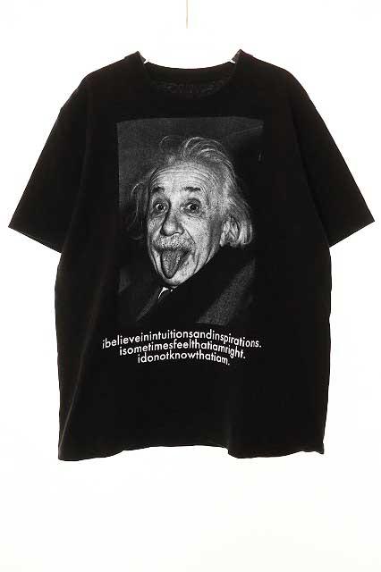 【中古】サカイ sacai 20AW EINSTEIN T-SHIRT BLACK サイズ 3 20-0117S アインシュタイン 半袖 Tシャツ 260306