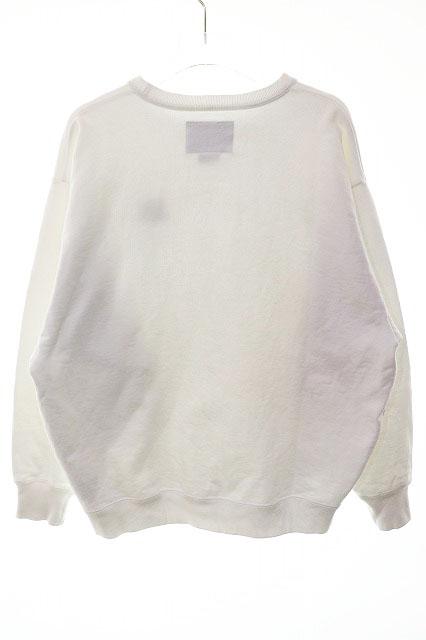【中古】ダブルタップス WTAPS 25SS WUT SWEATER COTTON WHITE SIZE 1 スウェット トレーナー ☆AA★260406_1