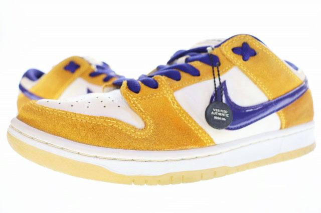 【中古】ナイキ NIKE SB DUNK LOW PRO LASER ORANGE 27cm BQ6817-800 ダンク ロー プロ レーザーオレンジ ▲■260318