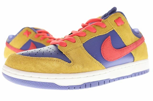 【中古】ナイキ NIKE SB DUNK LOW PRO FUSION RED 27.5cm BQ6817-700 ダンク ロー プロ フュージョンレッド ▲●260307