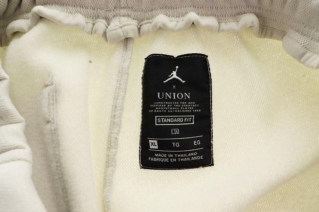 【中古】ナイキ NIKE × UNION ユニオン コラボ スウェット パンツ XL ワッペン アイボリー ●260330 メンズ_5