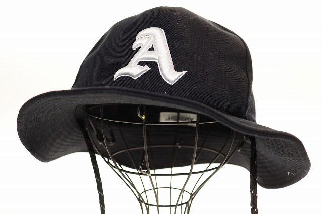 【中古】アンブッシュ AMBUSH BASEBALL HAT BLACK ベースボール ハット ロゴ 刺繍 帽子 ブラック ▲260318 メンズ