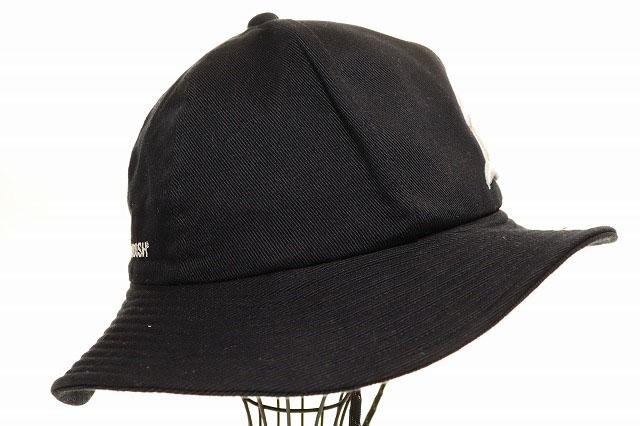 【中古】アンブッシュ AMBUSH BASEBALL HAT BLACK ベースボール ハット ロゴ 刺繍 帽子 ブラック ▲260318 メンズ_4