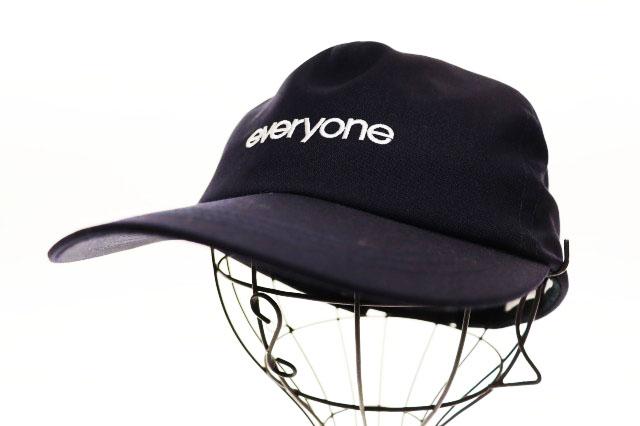 【中古】エブリワン everyone ORIGINAL LOGO TROPICAL WOOL CAP NAVY オリジナル ロゴ トロピカル ウール 260311