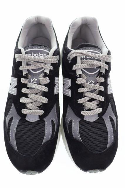 【中古】ニューバランス NEW BALANCE U991BK2 BLACK DWIDTH 28.5cm スエード UK規格 ブラック Dワイズ ▲■260314_1