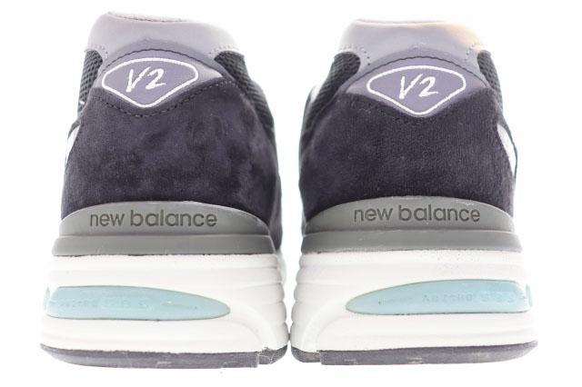 【中古】ニューバランス NEW BALANCE U991BK2 BLACK DWIDTH 28.5cm スエード UK規格 ブラック Dワイズ ▲■260314_4