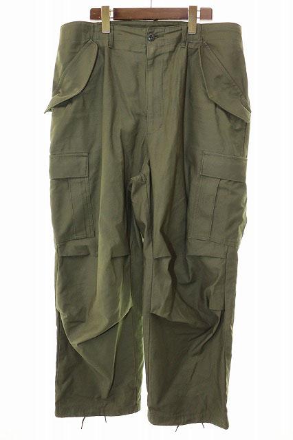 【中古】ダブルタップス WTAPS WMILL-TROUSER 01 SIZE 04 ベイカーパンツ カーゴ トラウザーズ ☆AA★260412