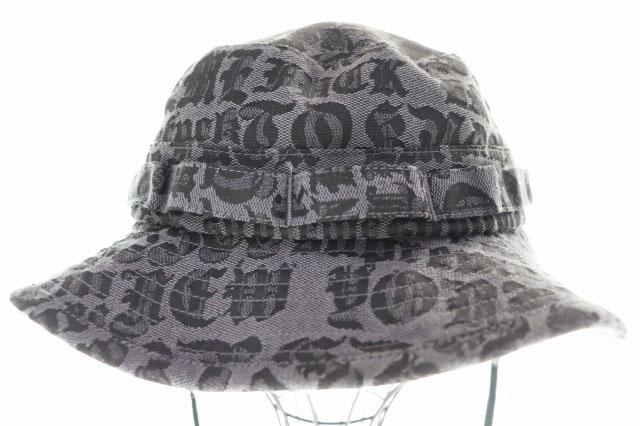 【中古】シュプリーム SUPREME 25SS CITIES JACQUARD BOONIE BLACK シティーズ ジャガード ブーニー ハット ☆AA★▲260408