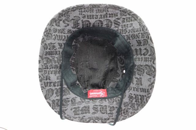 【中古】シュプリーム SUPREME 25SS CITIES JACQUARD BOONIE BLACK シティーズ ジャガード ブーニー ハット ☆AA★▲260408_4