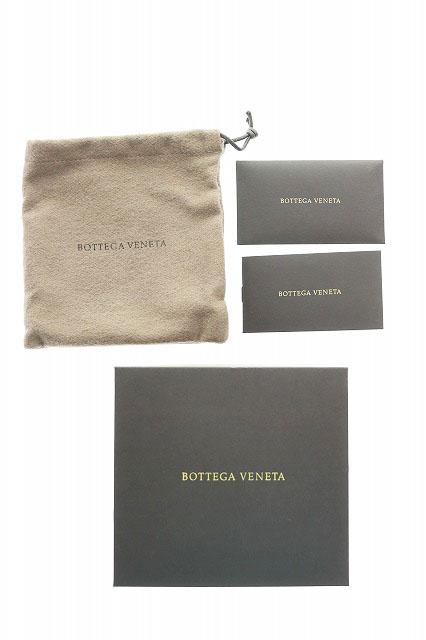 【中古】ボッテガヴェネタ BOTTEGA VENETA エンボス イントレチャート 三つ折り 財布 ネイビー 紺 ☆AA★▲■260419_6
