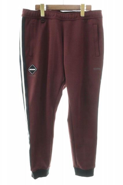 【中古】エフシーレアルブリストル F.C.Real Bristol FCRB 25AW TRAINING TRACK RIBBED PANTS BURGUNDY XL 260327