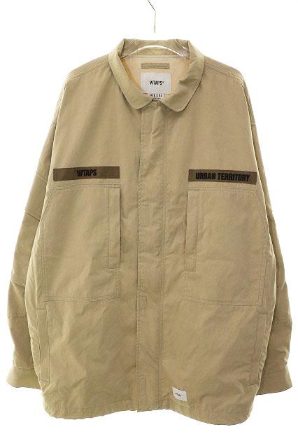 【中古】ダブルタップス WTAPS 21SS NYCO TUSSAH D90 SIZE 04 ミリタリー フィールドジャケット ☆AA★260413