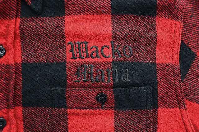 【中古】ワコマリア WACKO MARIA 24SS FLANNEL REGULAR COLLAR SHIRT 24SSE-WMS-RC02 フランネル シャツ  260319_6
