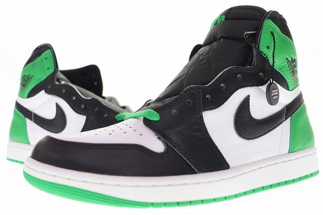 【中古】ナイキ NIKE AIR JORDAN 1 RETRO HIGH OG LUCKY GREEN 28cm エア ジョーダン ハイ ラッキー グリーン ▲■260319