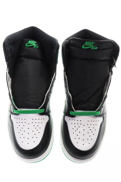 【中古】ナイキ NIKE AIR JORDAN 1 RETRO HIGH OG LUCKY GREEN 28cm エア ジョーダン ハイ ラッキー グリーン ▲■260319_1