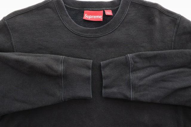 【中古】シュプリーム SUPREME 19SS CHAIN LOGO CREWNECK BLACK SIZE L チェーン ロゴ クルーネック トレーナー 260408_4