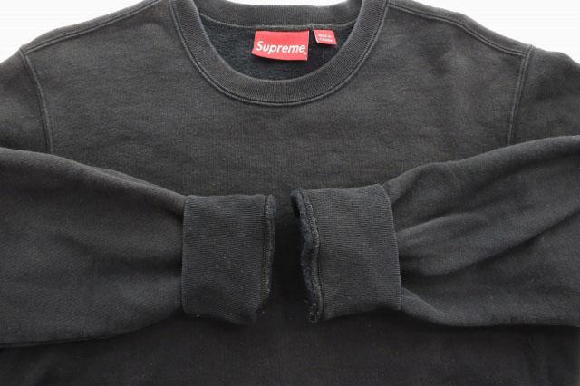 【中古】シュプリーム SUPREME 19SS CHAIN LOGO CREWNECK BLACK SIZE L チェーン ロゴ クルーネック トレーナー 260408_5