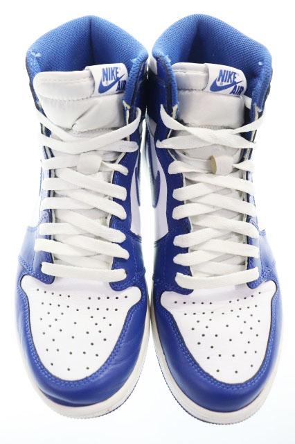 【中古】ナイキ NIKE AIR JORDAN 1 RETRO HIGH OG STORMBLUE 27cm エア ジョーダン レトロ ハイ ストームブルー ▲■260324_1