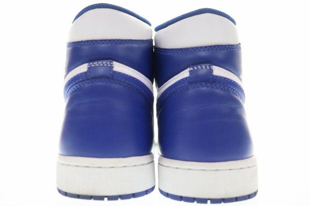 【中古】ナイキ NIKE AIR JORDAN 1 RETRO HIGH OG STORMBLUE 27cm エア ジョーダン レトロ ハイ ストームブルー ▲■260324_4