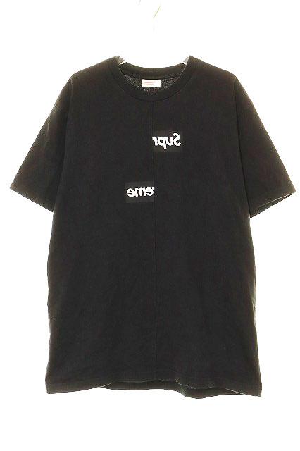 【中古】シュプリーム SUPREME × COMME des GARCONS SHIRT 18AW コムデギャルソン ボックス Tシャツ ☆AA★260415