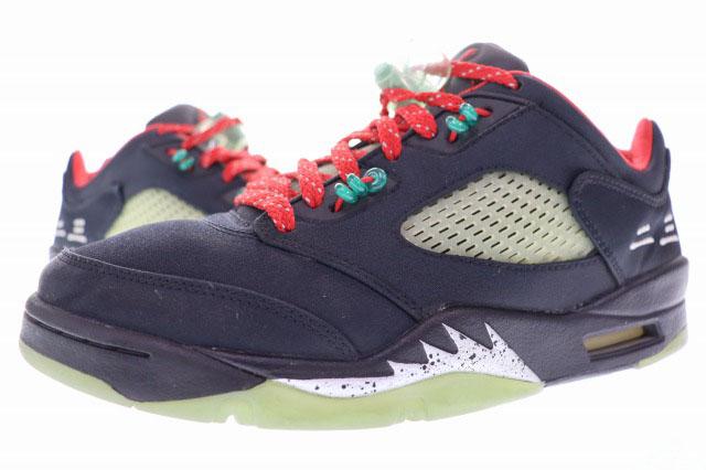 【中古】ナイキ NIKE AIR JORDAN 5 RETRO LOW SP CLOT BLACK 26.5cm エア ジョーダン ロー クロット ブラック ▲■260324