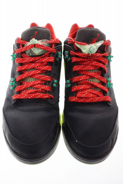 【中古】ナイキ NIKE AIR JORDAN 5 RETRO LOW SP CLOT BLACK 26.5cm エア ジョーダン ロー クロット ブラック ▲■260324