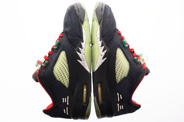 【中古】ナイキ NIKE AIR JORDAN 5 RETRO LOW SP CLOT BLACK 26.5cm エア ジョーダン ロー クロット ブラック ▲■260324