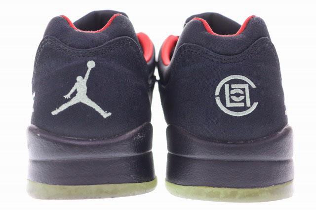 【中古】ナイキ NIKE AIR JORDAN 5 RETRO LOW SP CLOT BLACK 26.5cm エア ジョーダン ロー クロット ブラック ▲■260324