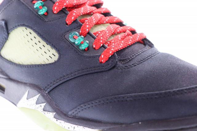 【中古】ナイキ NIKE AIR JORDAN 5 RETRO LOW SP CLOT BLACK 26.5cm エア ジョーダン ロー クロット ブラック ▲■260324