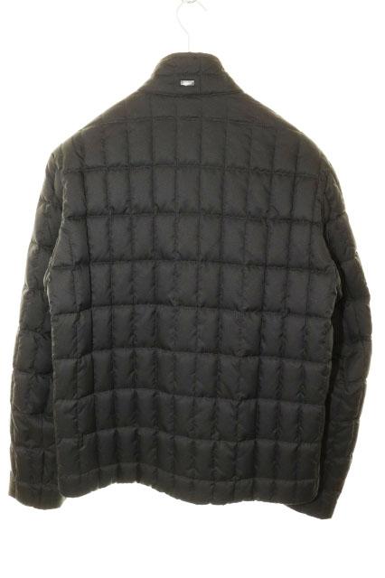 【中古】ヘルノ HERNO 25AW ARENDELLE POLAR-TECH BLACK 46 シングルライダース ダウンブルゾン ■260330_1