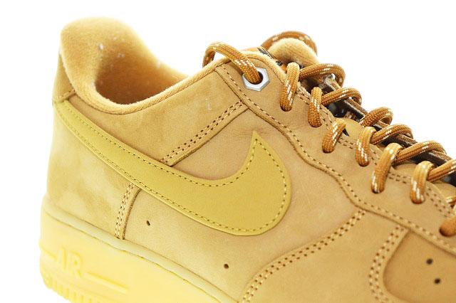【中古】AIR FORCE1 '07 WB FLAX WHEAT BROWN 27cm エア フォース フラックス ウィート ローカット スニーカー 茶色 ▲■260405_6