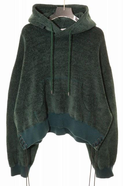 【中古】ジョンローレンスサリバン JOHN LAWRENCE SULLIVAN ショート丈 プルオーバー フーディー M ☆AA★●260509