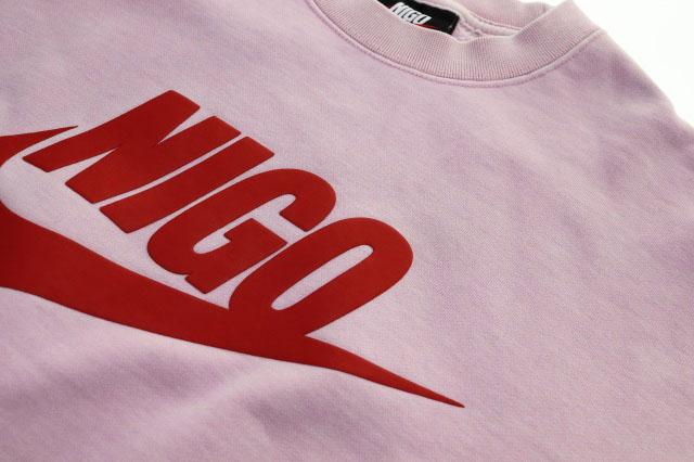 【中古】ヒューマンメイド HUMAN MADE NIGO × NIKE NRG CREW FLEECE PINK フリース クルーネック スウェット 260330_2