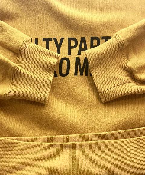 【中古】ワコマリア WACKO MARIA 24AW MIDDLE WEIGHT CREW NECK SWEAT XLサイズ クルーネック スウェット 黄色 260404_4